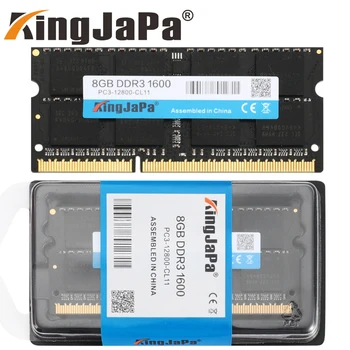 KingJaPa 1.35 V Zema Sprieguma DDR3 Atmiņas DDR3L 1600 RAM 2GB 4GB 8GB Klēpjdatoru Notebook Sodimm Memoria Ar 1333Mhz 1066 Mhz