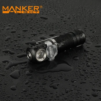 Manker E03H II 600LM Ultra-Kompakts Kabatas AA 14500 Lukturīti W/ Luminus SST20 LED,TIR Lēcas,filtri,Magnēts Asti,Atgriezeniska Klipu