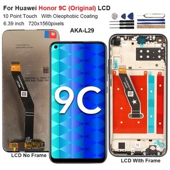 Oriģinālo Displeju Huawei Honor 9.C LCD Displejs, Touch Screen Digitizer Asambleja Par Godu 9.C LCD AKA-L 29 Ekrāna Nomaiņa