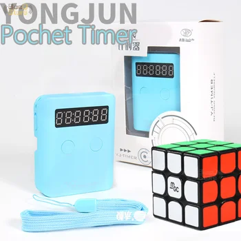 Mini Kubs Taimeris Yongjun Kabatas Taimeris, Lai Cubers Puzzle Viegli Veikt Burvju Ātrums Cube Taimeris Portatīvo Inovatīvu Cubing