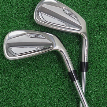 Jaunā golf Golf club T100 gludekļi T-100 golfa gludekļi kopa ar R/S elastīgā vārpsta ar galvas vāka golf club dzelzs
