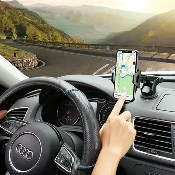 KISSCASE Vējstikla Smaguma Sūcējs Tālrunis Auto Turētājs Priekš iPhone 7 Automašīnas Tālruņa Turētājs Stāvēt atbalsta tālruņu voiture telefoonhouder