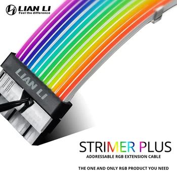 Pagarinātāja Vads Komplekts Lian Li Strimer Plus Rgb Pc Adresējama 5v A-Rgb kabelis Mātesplati 24pin Atx PCI-E Gpu 8pin Formulamod