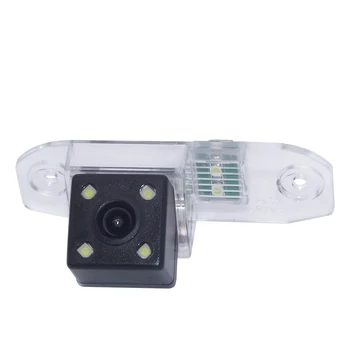 Atpakaļskata Kamera Auto Atpakaļskata Kamera Ar 4 LED HD CCD Kamera Volvo S40 V40 V50 1995-2012/XC60 2008-11/XC90 03-11/S80 98-10/C30