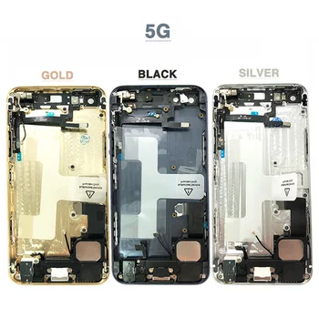IPhone 5 5G 5C Atpakaļ Akumulatora Vāciņu Priekš iPhone 5S SE Akumulatoru Durvju Atpakaļ Gadījumā, ja Tuvo Rāmja Šasijas Daļas