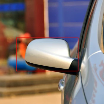 Automašīnu Ārējie Spoguļi Ietilpst Atpakaļskata Spogulis Klp Atpakaļskata Spoguļa Vāks Peugeot 307 2004. Gads - 2012, Labajā Pusē Sudraba Krāsā