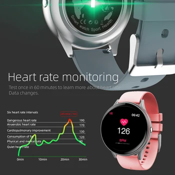 LIGE Vīriešiem Smart Pulksteņi Sieviešu, Sirdsdarbības Ātrums, asinsspiediens Ūdensizturīgs Smartwatch android, IOS Fitnesa tracker Sporta Skatīties +Kaste