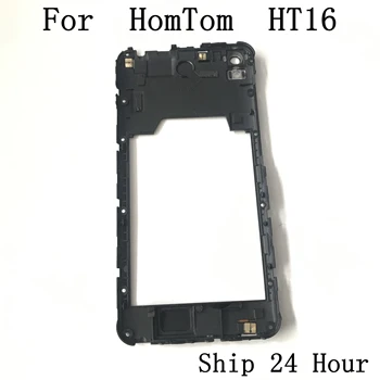 HomTom HT16 Izmantoti Atpakaļ Rāmja Apvalks Gadījumā + Kameru Stikla Objektīvs HomTom HT16 Remonts Stiprinājuma Daļu Nomaiņa