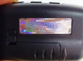 TW 9010 TW9010 LCD Tālvadības pults Taustiņu Keychain krievijas divvirzienu Auto Signalizācija, Tomahawk TW-9010 TW7000 D700 D900 lr950 S-700 S700