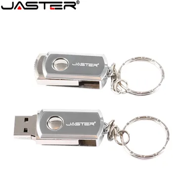 JASTER Augstas kvalitātes key USB 2.0 Flash Diski 16 gb 4 gb 8 GB, 32 gb pen drive 64GB usb stick 64gb pendrive ar atslēgu gredzens Memory stick