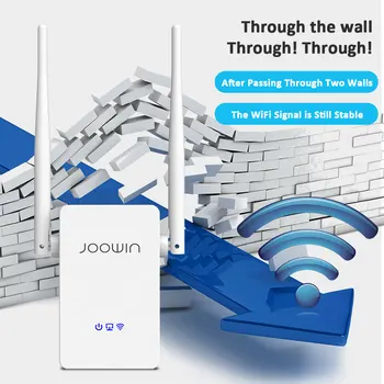 Joowin JW-WR302SV2 300Mbps 2x5dBi WIFI antenas Bezvadu-N Wifi Router wifi Repeater signāla Pastiprinātājs