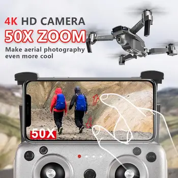 SG907 GPS Dūkoņa ar 4K 1080P HD Dual Camera 5G Wifi RC Quadcopter Optisko Plūsmu Pozicionēšanas Salokāms Mini Dūkoņa VS E520S E58