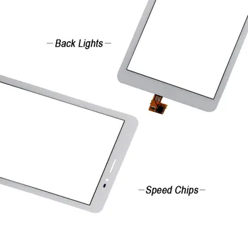 Testēt Touch Screen Digitizer Stikla Panelis Sensoru, Lai 8.0