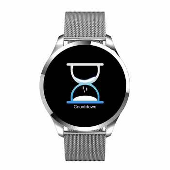 Q9 Pilna Kārtā Ekrāns Smart Aproce Atgādinājums Skatīties Ūdensizturīgs Sirds ritma Monitors Smart Skatīties Uz Android vai IOS