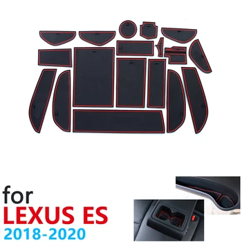 Anti-Slip Gumiju Kausa Pildītās Durvis Groove Mat Lexus ES 2018 2019 2020 ES200 ES250 ES300h ES350 200 250 300h 350 Piederumi
