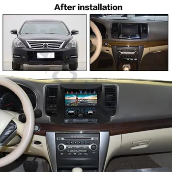 Tesla PX6 Android 9 Auto DVD atskaņotājs, GPS Navigācijas Priekš Nissan Teana 2008-2011Car radio stereo Coche Multimediju atskaņotājs, Galvas vienības