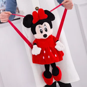Disney Mickey mouse, Karikatūra bērnu soma skolu, bērnudārzu, bērnu pleca soma zēnu un meiteņu 1-5 gadus vecs, liela mugursoma