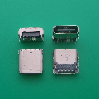 10pcs 12Pin 24Pin SMT Ligzda Savienotājs Mikro USB Type C 3.1 Sieviešu Izvietošanu SMD DIP PCB dizains, DIY augsts tekošā maksas