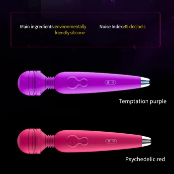 10 Ātruma AV Stick Magic Stick Klitora Stimulators Pieaugušajiem G Spot Massager Erotiska Vibratori Sexy Clit Vibrators Sievietes Seksa Rotaļlietu Veikals