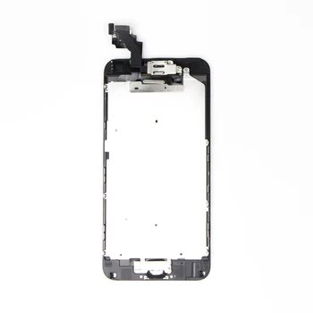 Pilnīgi Pilns Komplekts LCD Displejs Priekš iPhone 6 LCD Plus skārienekrāns Digitizer ar mājas poga un kameras Montāža Nomaiņa