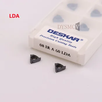 DESKAR oriģināls 06IR 08IR A55 A60 ISO LDA LDC pavedienu ievietot CNC karbīda ielikt virpu, vītnes pagriešanas rīku