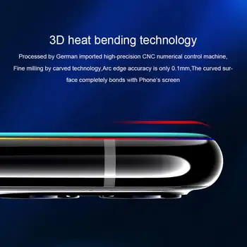 Samsung Galaxy Note 20 Ultra Stikla Nillkin 3D CP+MAX pilnībā pārklājumu 2.5 D 0.33 mm Rūdīta Stikla Ekrāna Aizsargs