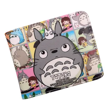 Japāņu Anime, Mans Kaimiņš Totoro Maku Ar Monētu Kabatā Kawaii Maku Studentiem