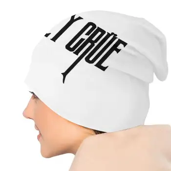 Crue Logo Trending Beanie Adīta Cepure Balaclava Cepures Mūzikas Raiba Grunge Heavytrending Labāko Pārdošanas Logo Trending