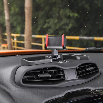 Mobilo Telefonu Tālruņa Turētāju Komplekts Multi-Mount ar Uzglabāšanas Kārba, Jeep Renegade-2019, Dash Mount Interjera Aksesuāri