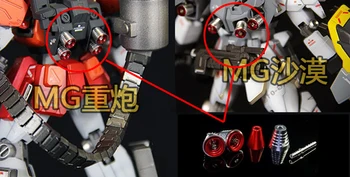 Modelis detalizējot daļa Gundam Metāla snīpi Dzenskrūves Izmetējs