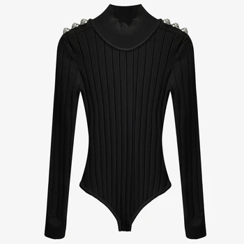 TVVOVVIN Džemperi Black augstu uzrullētu apkakli Sieviešu Džemperi Un Puloveri Sieviešu Vintage Sexy Adīšanas Topi Ziemas Džemperis Sievietēm 2020. gadam TYY8