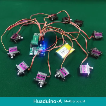 Yqwsyxl par HuaDuino - Arduino Saderīgu Kuģa, ar Litija Akumulatoru Jaudu Līdz un Uzlāde