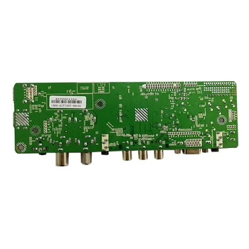 QT526C V1.3 Ciparu Signālu DVB-S2/T2/C LTV LCD Vadītāja Valdes Dual USB krievijas T. S512.69+7Key + 2ch 6bit lvds kabelis +CCFL invertoru
