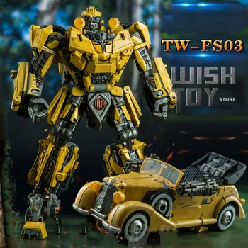 Transformācijas KO Toyworld TW-FS03Y II Pasaules Kara Lielā Bišu Sakausējuma Veco Krāsošanas SS Mēroga Rīcības Attēls Robots Kolekcijas Rotaļlietas Modelis