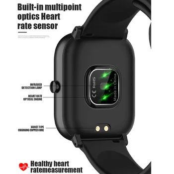 P8 SE 1.4 collu Smart Skatīties Vīrieši ar skārienekrānu Fitnesa Tracker Sporta Pulkstenis Sirdsdarbības Monitoringa Sporta Pulksteņi GTS par Xiaomi Huawei