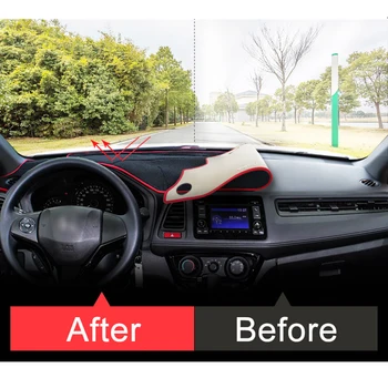 Honda HRV HR-V Vezel 2016 2017 2018 2019 Auto Paneļa Vāciņu Dash Mat Saules Ēnā Pad Paklāji ANti-UV Piederumi