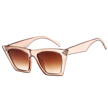2019 Modes Retro Sexy Cat Eye Saulesbrilles Sievietēm Sieviešu Vintage Zīmolu, Dizaineru, Saules Brilles Dāmām UV400 Lunette Femme