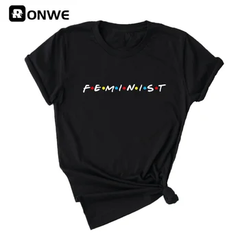 Feministu Sieviešu Smieklīgi, T Krekli Gril Gadījuma Black Harajuku 90s Topi Tee Sieviešu Modes Apģērbu,Piliens Kuģis