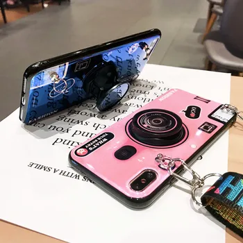 KONSMART 3D Luksusa Kamera Gadījumā Xiaomi POCO M3 Telefonu Gadījumā Modes Silikona Mīksto POCO M3 6.53