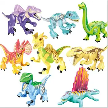 Komplekts Pārdošanai Celtniecības Bloki 77087 Pasaules Dinozauru Tyrannosaurs Rex Caurspīdīgs Modelis Ķieģeļu Izglītības Rotaļlietas Bērniem Dāvanu