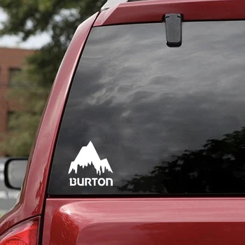 16*15.7 cm Burton Kalnu Slēpošanas Sniegadēļi Vinila Funny Automašīnas Logu Bufera Jaunums JDM Drift Vinila Decal Uzlīmes