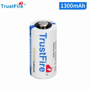 4gab/daudz Augstas Kvalitātes Trustfire CR123A 16340 Litija Li-ion akumulators Trustfire 3 V Baterijas 1300mAh Bezmaksas Piegāde