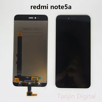 Par Redmi, Ņemiet vērā, 5.A Note5A, Ņemiet vērā, 5.A Ministru Pro LCD Displeja Panelis, Ekrāna Modulis + skārienekrāns Digitizer Sensora Montāža