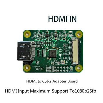 Aveņu PI HDMI CSI 2 CSI2 adapteris valdes HDMI ievades līdz 1080p25FP PI4B PI NULLES Adapteris Valde