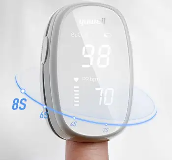 Pirkstu klipu oximeter YX102 asins skābekļa piesātinājumu detektoru, pulsa monitors, uzlabot čipu portatīvo par youpin youpin