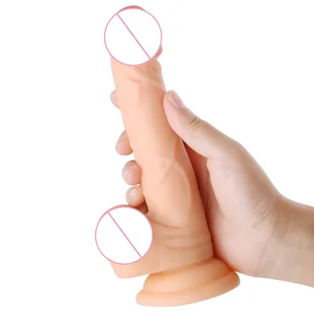 Spēcīgu piesūcekni Reālistisks Dildo Sieviešu G-spot Orgasms Pievienojiet Anālā Nūjiņa Vibrators Erotiska Seksa Rotaļlietas Sievietēm Seksa Produkta