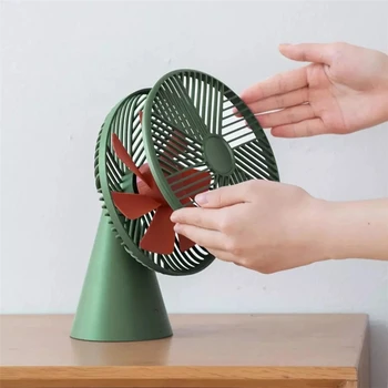 Jaunu Youpin SOTHING Klusums Rainforest Mini Ventilators Uzlādējams Rokas Vējstikla Ventilatoru 90 Grādu Ventilators Mājas Biroja Telpām