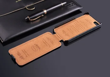 Īsta Āda Vertikālā Flip Case for iPhone 5, 5S SE Litchi Stria Nekustamā Ādas Augstu Kvalitāti, ar Bezmaksas Ekrāna Aizsargs