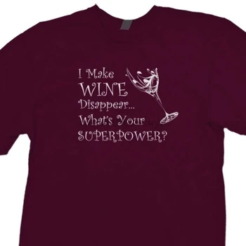 Es lieku Vīna Pazūd Whats Jūsu Lielvalsts T-krekls Smieklīgi Vino Tee Krekls