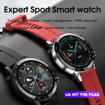 L16 Smart Skatīties Sirdsdarbības Fitnesa Tracker Pulksteņi Vīriešu Un Sieviešu Asins Spiediena Monitoru, Ūdensizturīgs Sporta Smartwatch Bluetooth 5.0